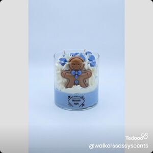 Gingerbread Man Love Candle